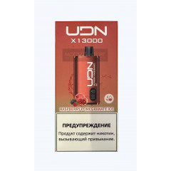 Электронная сигарета UDN BAR X 13000 Малина Гранат со Льдом